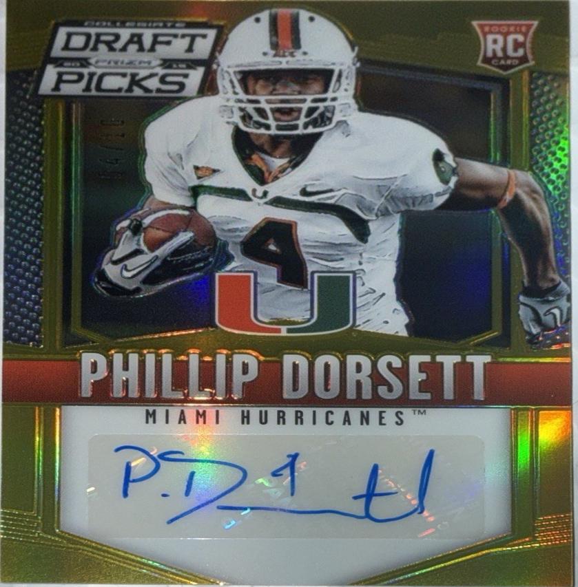 Phillip Dorsett [Autograph Gold Prizm] #103