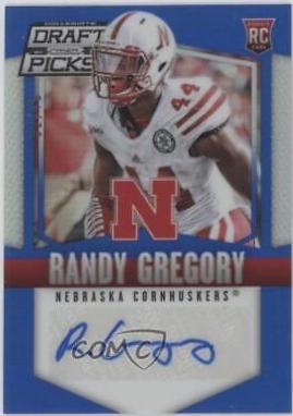 Randy Gregory [Autograph Blue Prizm] #136