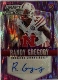 Randy Gregory [Autograph Purple Flash Prizm] #136