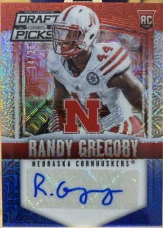 Randy Gregory [Autograph Red White and Blue Mojo Prizm] #136