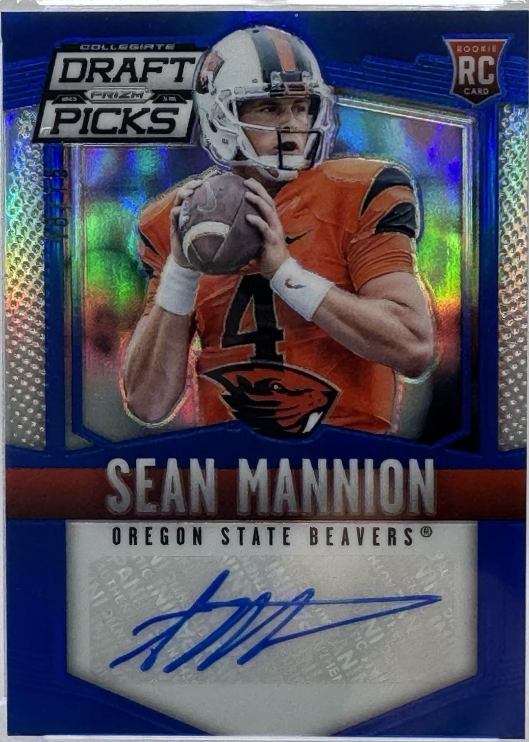 Sean Mannion [Autograph Blue Prizm] #236