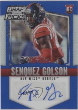 Senquez Golson [Autograph Blue Prizm] #237