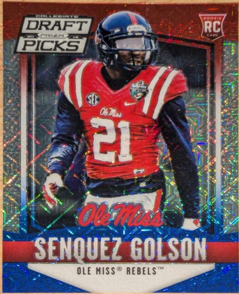 Senquez Golson [Red White & Blue Mojo Prizm] #237