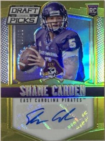 Shane Carden [Autograph Gold Prizm] #139