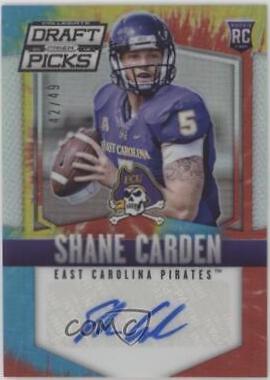 Shane Carden [Autograph Tie Dyed Prizm] #139
