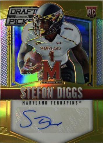 Stefon Diggs [Autograph Gold Prizm] #243