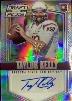 Taylor Kelly [Autograph Camo Prizm] #239