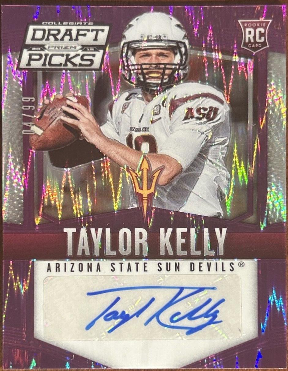 Taylor Kelly [Autograph Purple Flash Prizm] #239