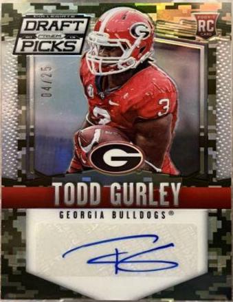 Todd Gurley [Autograph Camo Prizm] #146