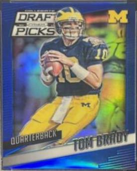 Tom Brady [Blue Prizm] #96