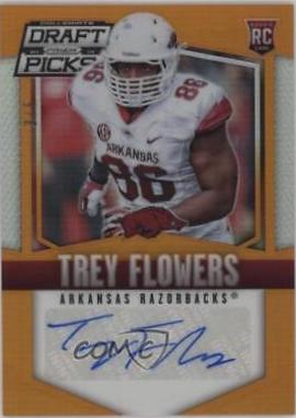 Trey Flowers [Autograph Orange Prizm] #245