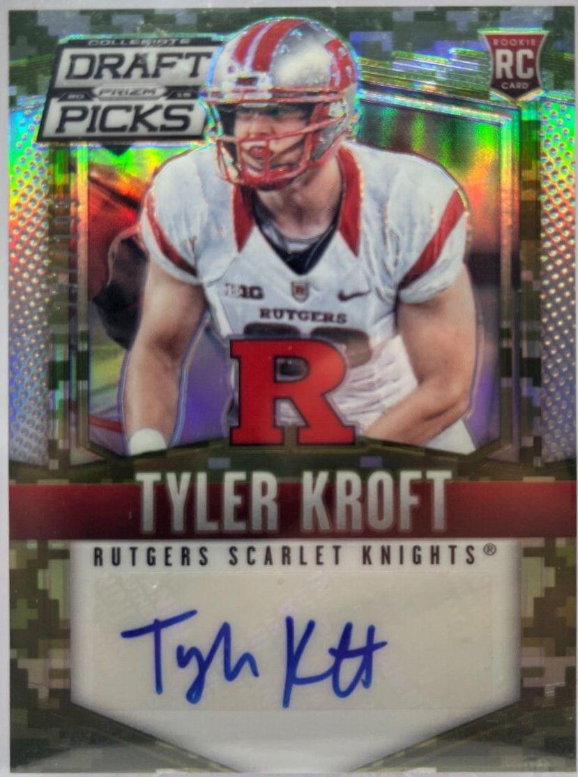 Tyler Kroft [Autograph Camo Prizm] #247