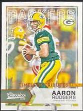 Aaron Rodgers [Green Jersey Timeless Tributes Bronze] #62