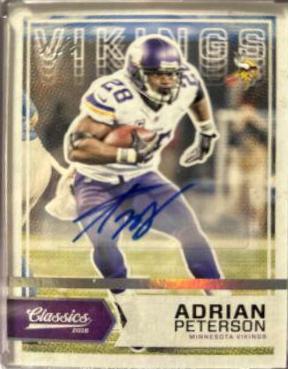Adrian Peterson [Autograph] #4