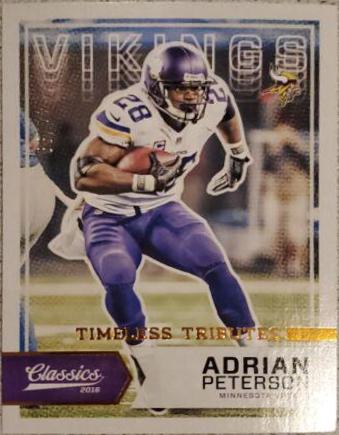 Adrian Peterson [Timeless Tributes Bronze] #4