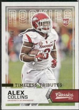 Alex Collins [Timeless Tributes Gold] #236