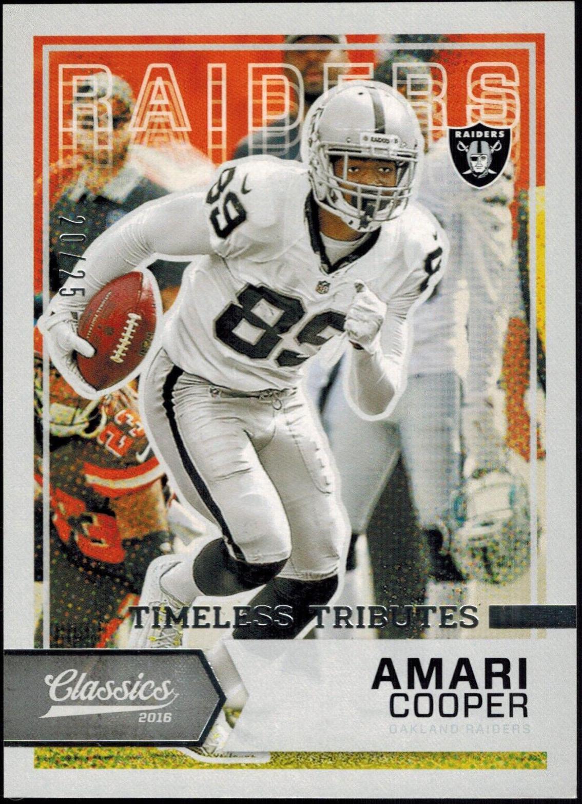 Amari Cooper [Timeless Tributes Silver] #1