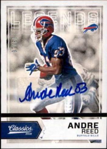 Andre Reed [Autograph Silver] #118