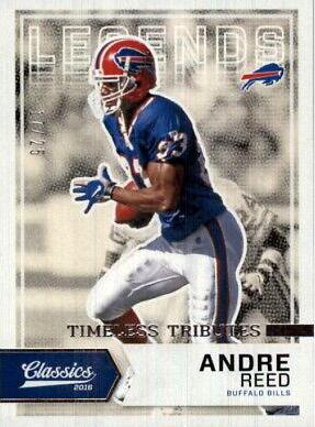Andre Reed [Timeless Tributes Silver] #118