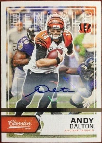 Andy Dalton [Autograph Silver] #50