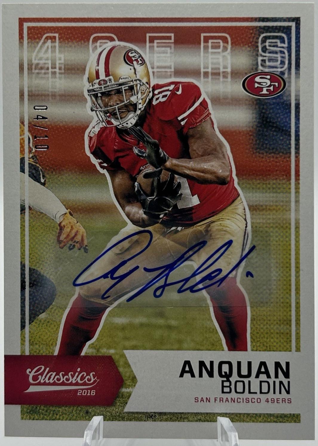 Anquan Boldin [Autograph] #53
