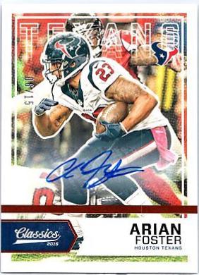 Arian Foster [Autograph Bronze] #25