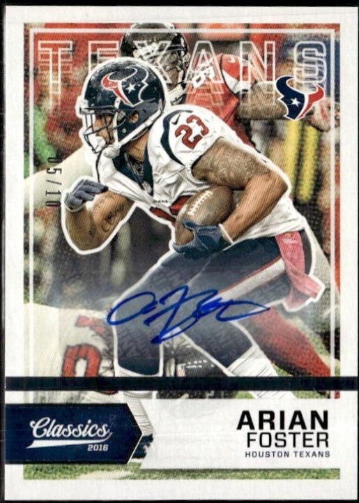 Arian Foster [Autograph Silver] #25