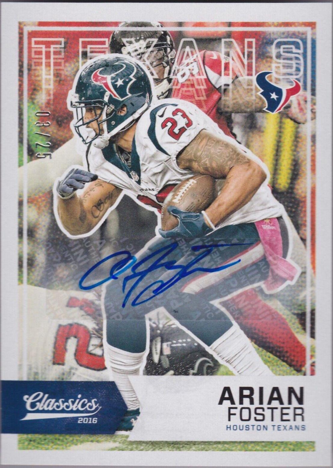 Arian Foster [Autograph] #25