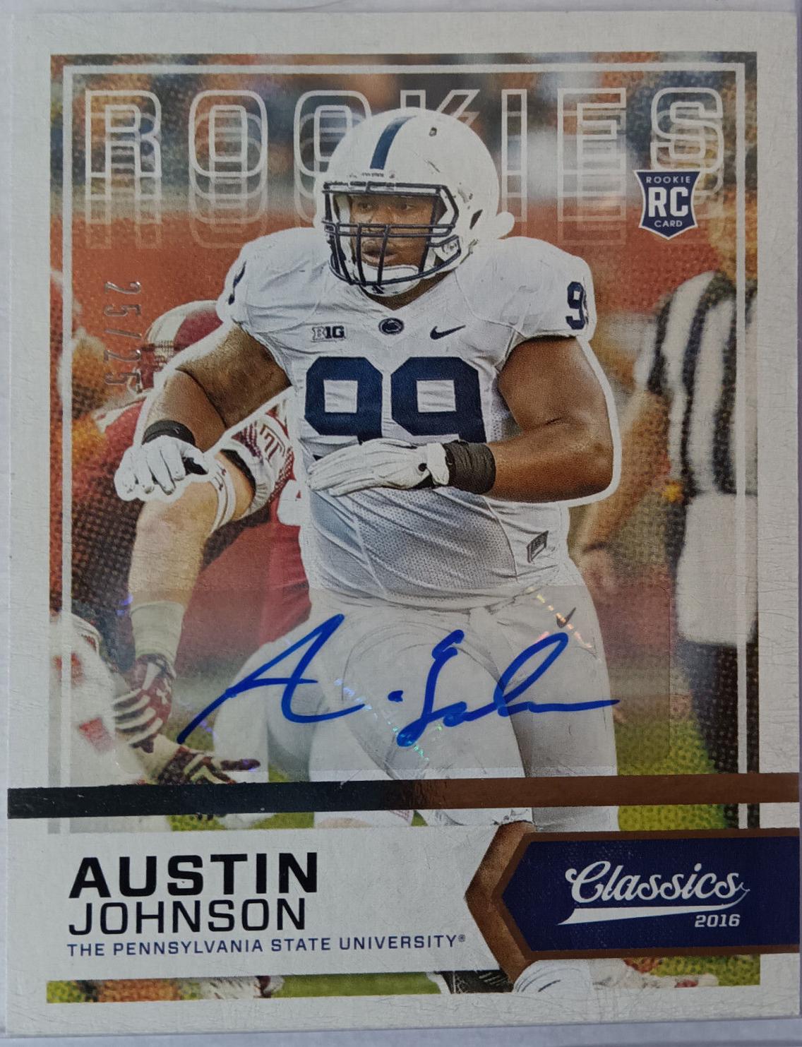 Austin Johnson [Autograph Silver] #286