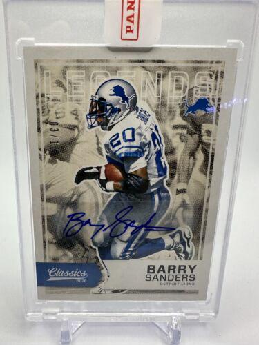 Barry Sanders [White Jersey Autograph] #138