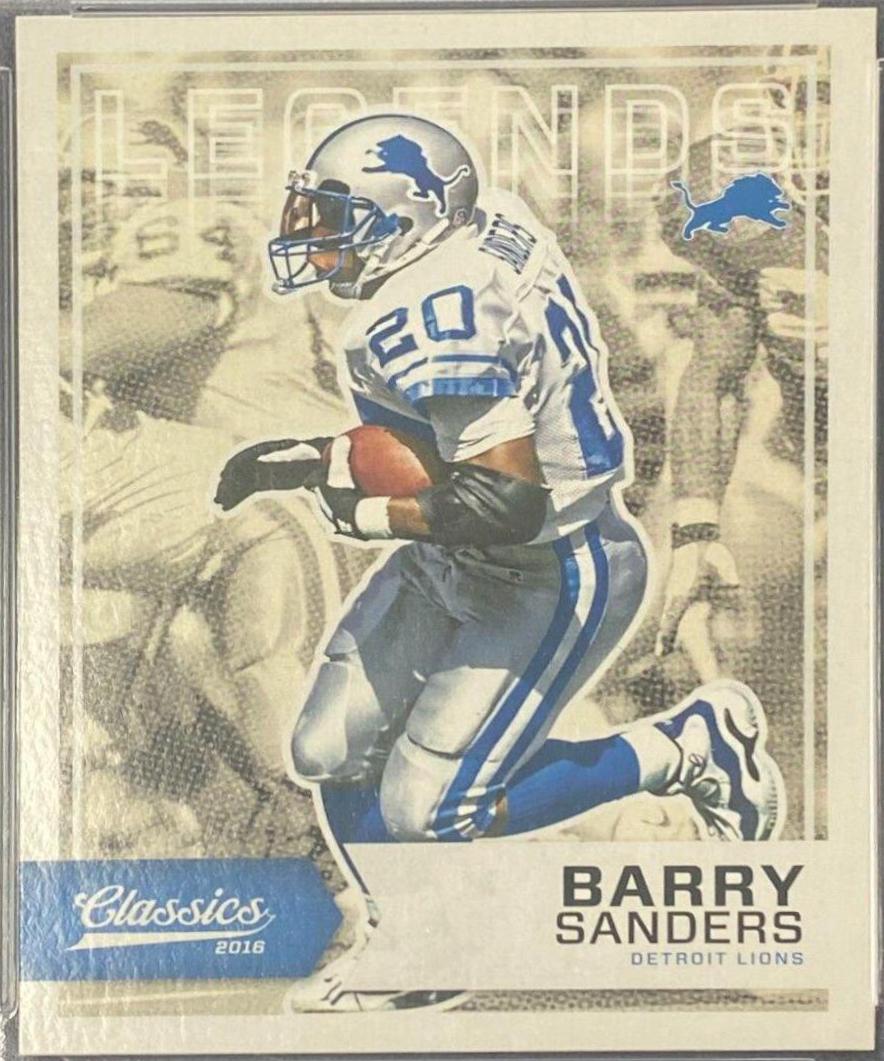 Barry Sanders [White Jersey] #138
