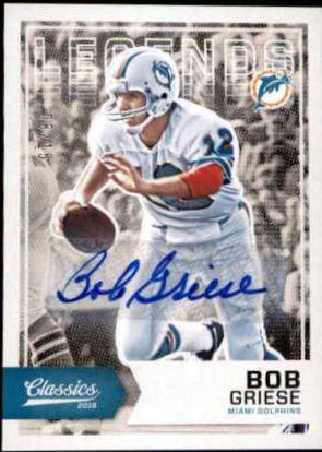 Bob Griese [Autograph] #158