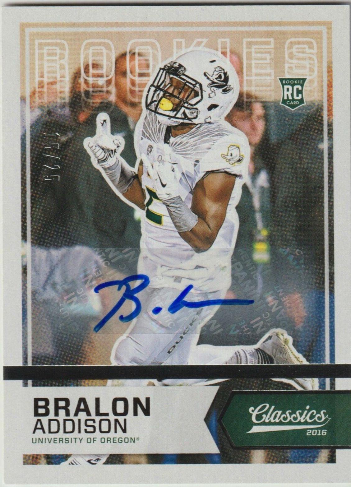 Bralon Addison [Autograph] #296