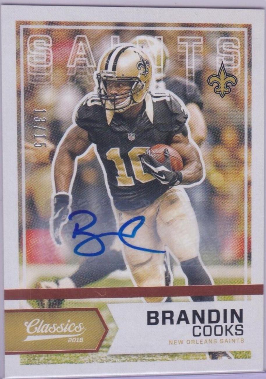 Brandin Cooks [Autograph Bronze] #19