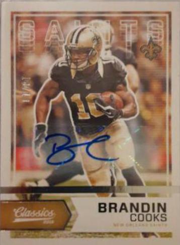 Brandin Cooks [Autograph Silver] #19