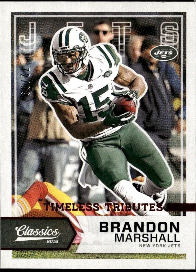 Brandon Marshall [Timeless Tributes Bronze] #56