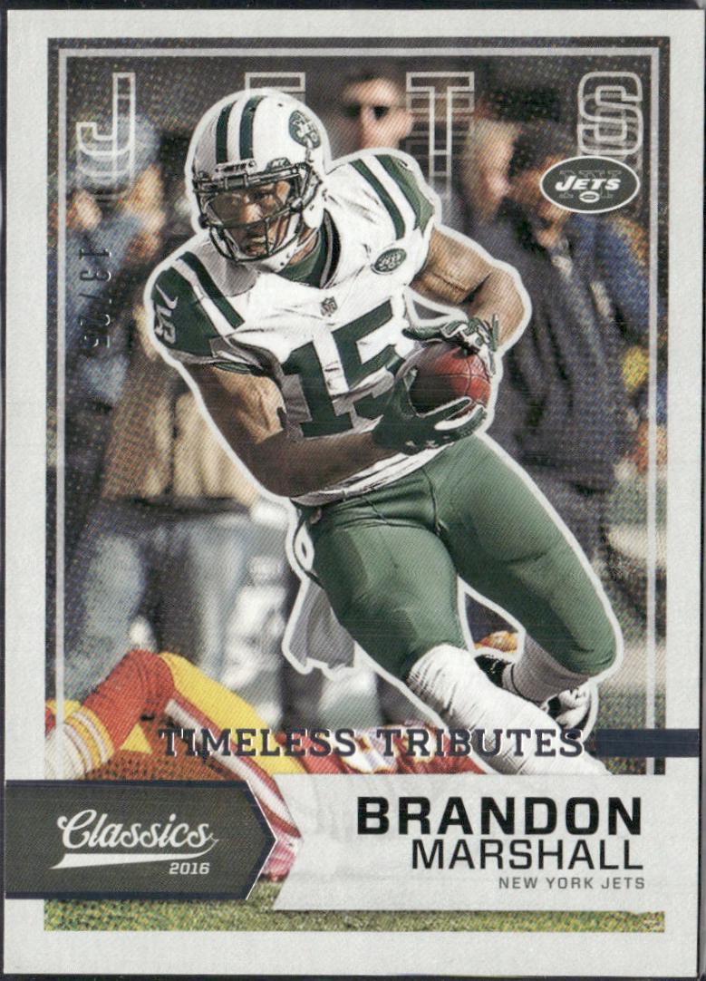 Brandon Marshall [Timeless Tributes Silver] #56