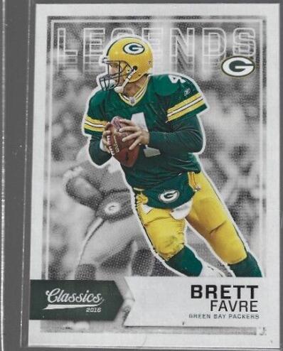 Brett Favre [Green Jersey Red Back] #178