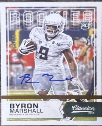 Byron Marshall [Autograph Bronze] #238