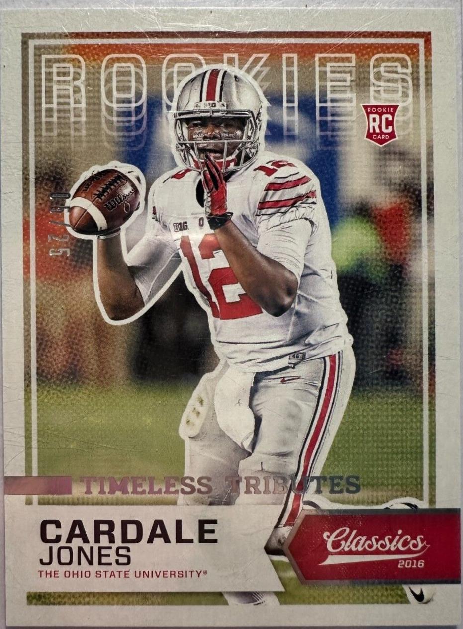 Cardale Jones [Timeless Tributes Silver] #258