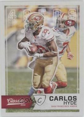 Carlos Hyde [Red Back] #43