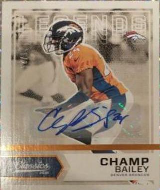 Champ Bailey [Autograph Bronze] #120