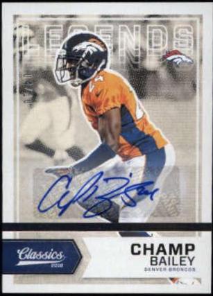 Champ Bailey [Autograph Silver] #120