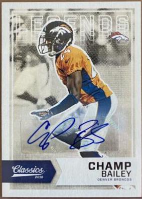 Champ Bailey [Autograph] #120