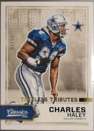 Charles Haley [Timeless Tributes Gold] #130