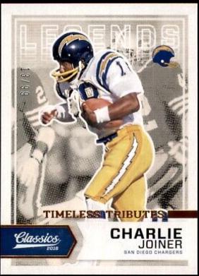 Charlie Joiner [Timeless Tributes Bronze] #140