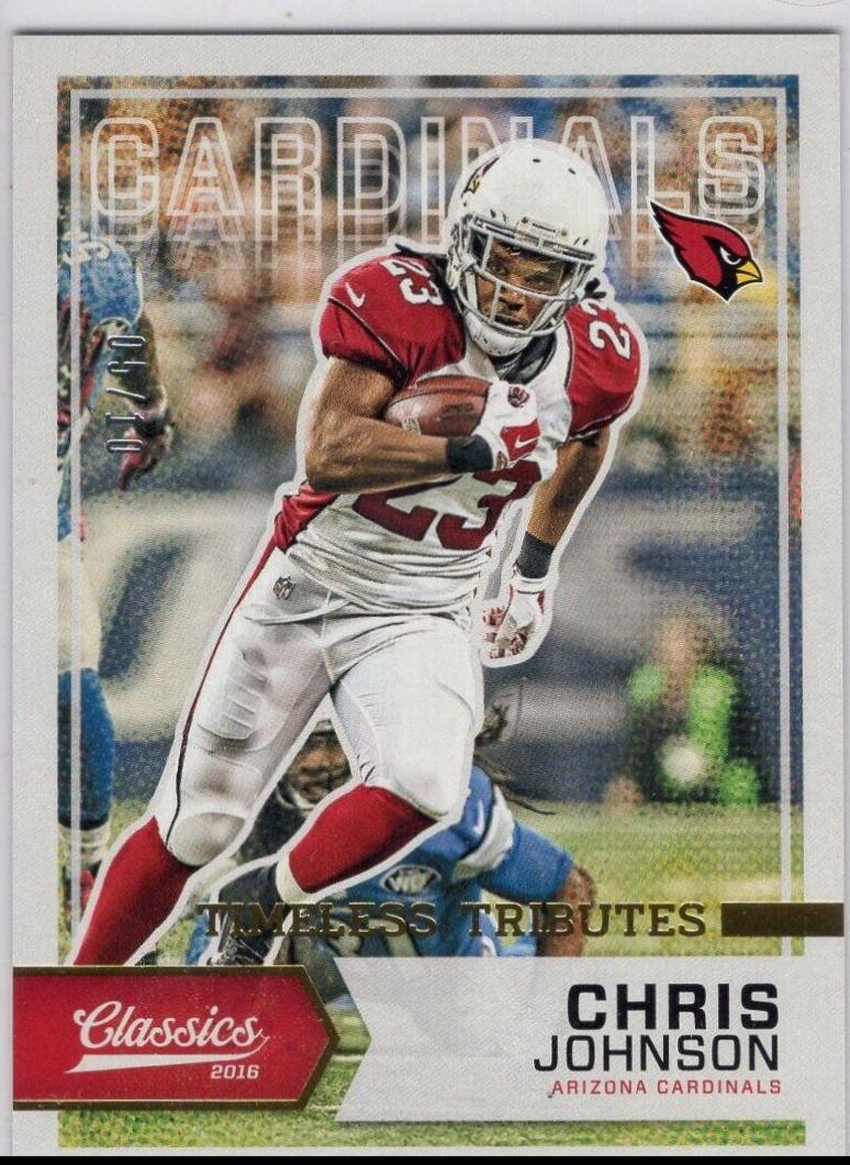 Chris Johnson [Timeless Tributes Gold] #51