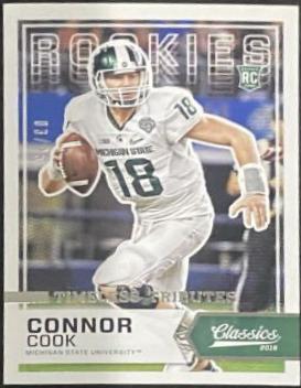 Connor Cook [White Jersey Timeless Tributes Silver] #298