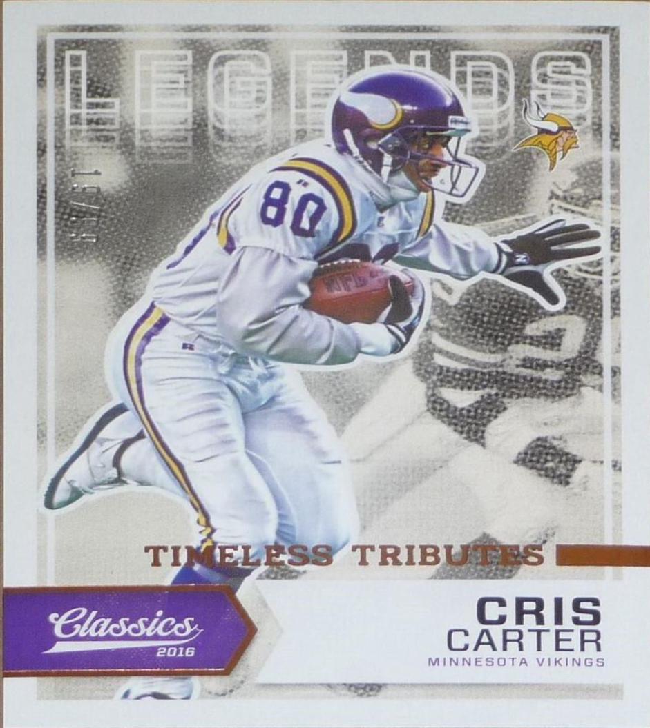Cris Carter [Timeless Tributes Bronze] #150