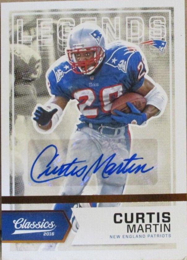 Curtis Martin [Autograph Bronze] #170
